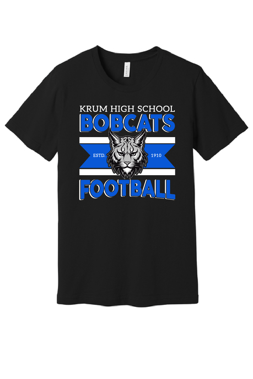Bobcat Football Short-Sleeve Tee