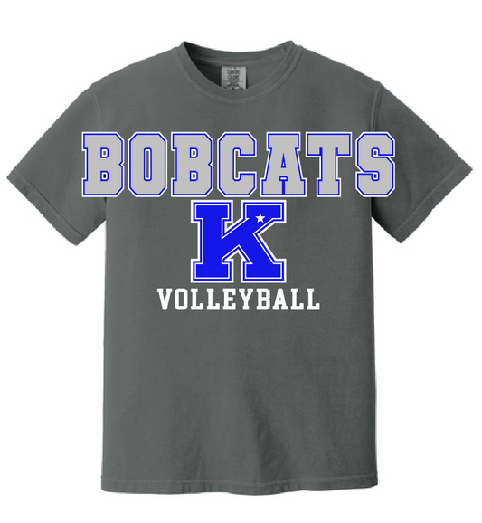 Krum Volleyball Premium Oversized Graphic Tee