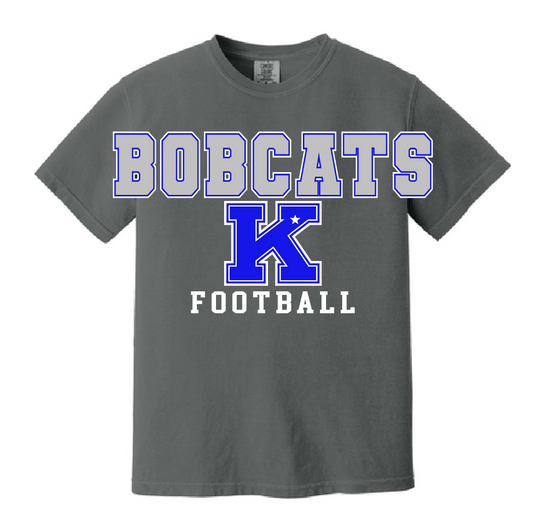 Krum Football Premium Oversized Graphic Tee