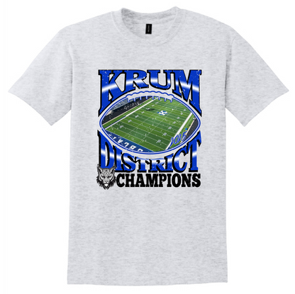Krum Bobcats District Champions Tee