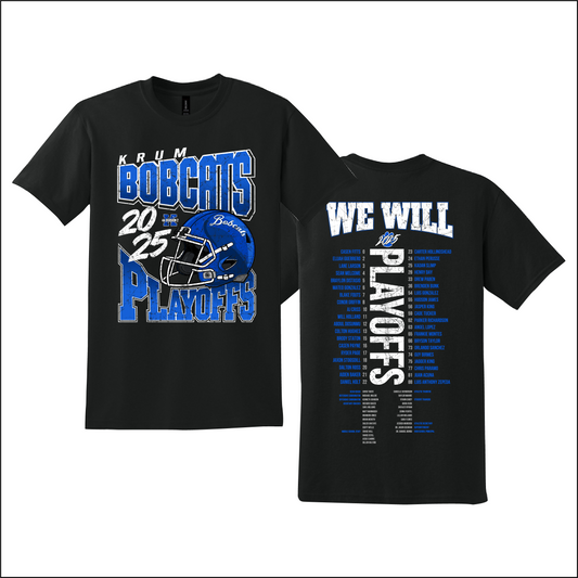 2025 Bobcats Playoffs Tee