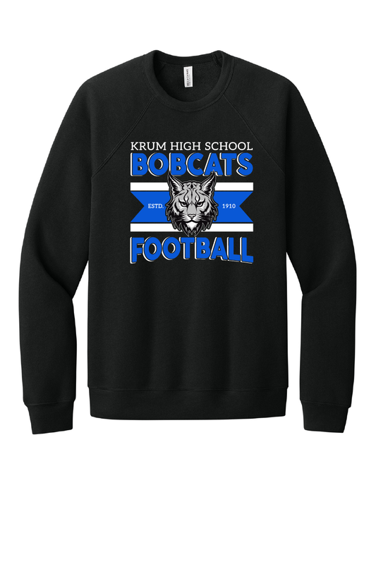 Bobcat Football Crewneck Sweatshirt