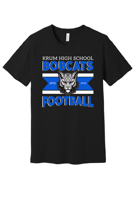 Bobcat Football Short-Sleeve Tee