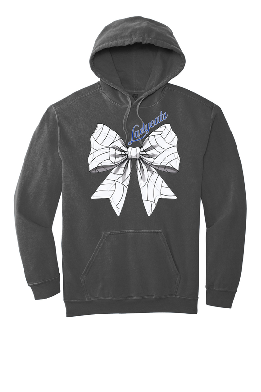 Ladycats Volleyball Bow Hoodie Sweatshirt #2