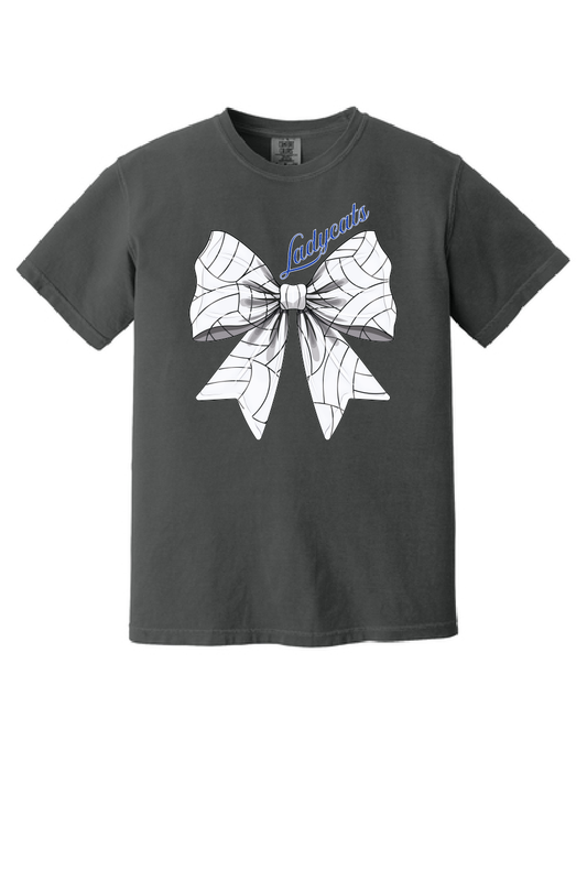 Ladycats Volleyball Bow Short-Sleeve Tee