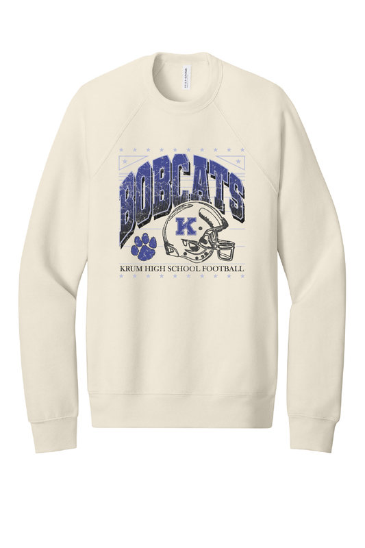 Vintage Football Crewneck Sweatshirt