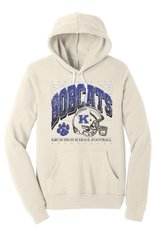 Vintage Football Hoodie Sweatshirt