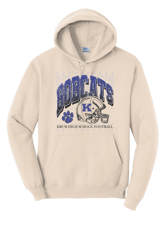 Vintage Football Hoodie Sweatshirt