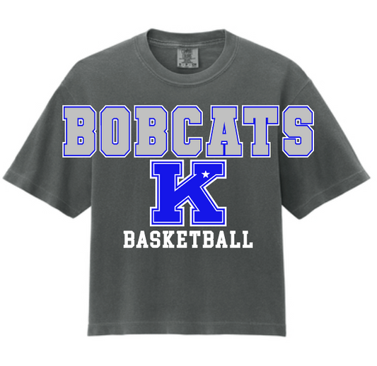 Cropped Krum Basketball Premium Oversized Graphic Tee