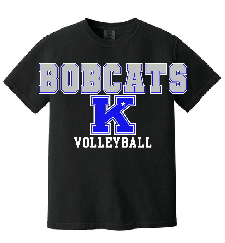 Krum Volleyball Premium Oversized Graphic Tee