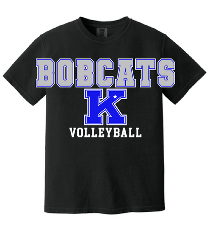 Krum Volleyball Premium Oversized Graphic Tee