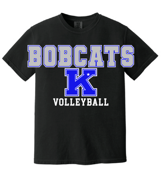 Krum Volleyball Premium Oversized Graphic Tee