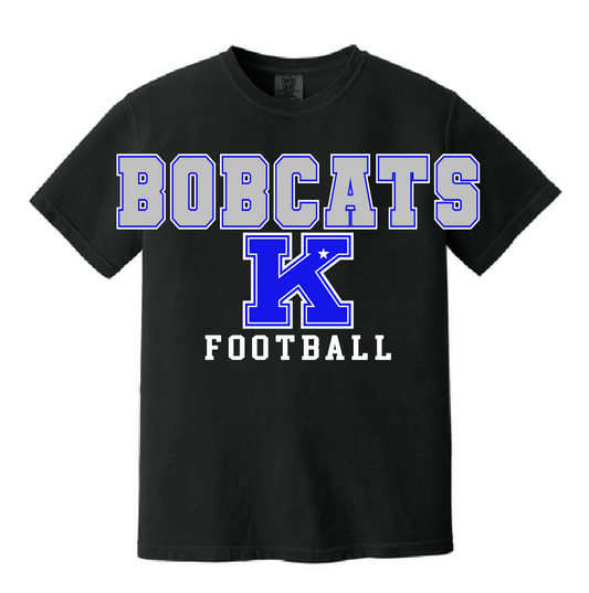 Krum Football Premium Oversized Graphic Tee